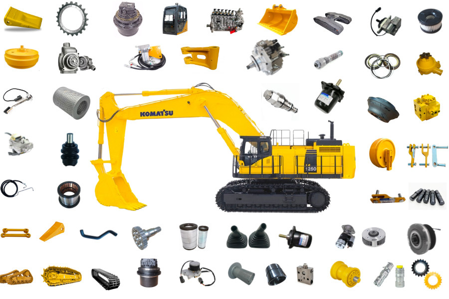 KOMATSU PC1250 SERIES EXCAVATOR ORIGINAL PARTS