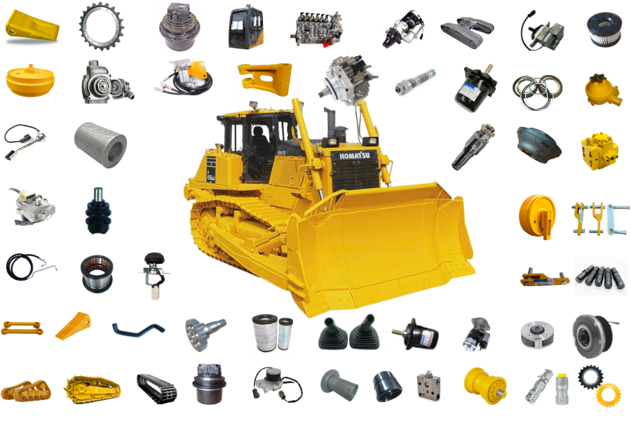 KOMATSU D155 CRAWLER DOZERS ORIGINAL PARTS