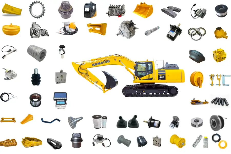 Komatsu Pc360 Series Excavators Original Parts