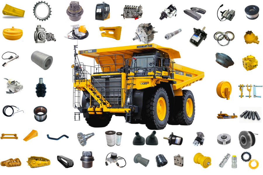 komatsu hd785 mechanical trucks Original Parts